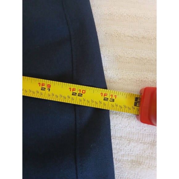 Old Navy Womens Pants Navy Size XL High Rise Wide Leg Stretch Office Career - Picture 8 of 10